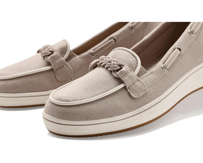 Ботинки Breezesky Bay от Clarks с текстильным верхом и стелькой Cushion Soft