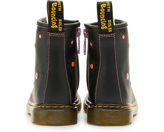 Ботинки Dr. Martens 1460 для детей с текстурированным верхом и молнией