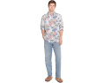 Рубашка Tommy Bahama Falling Gardens из смеси хлопка и шелка с принтом