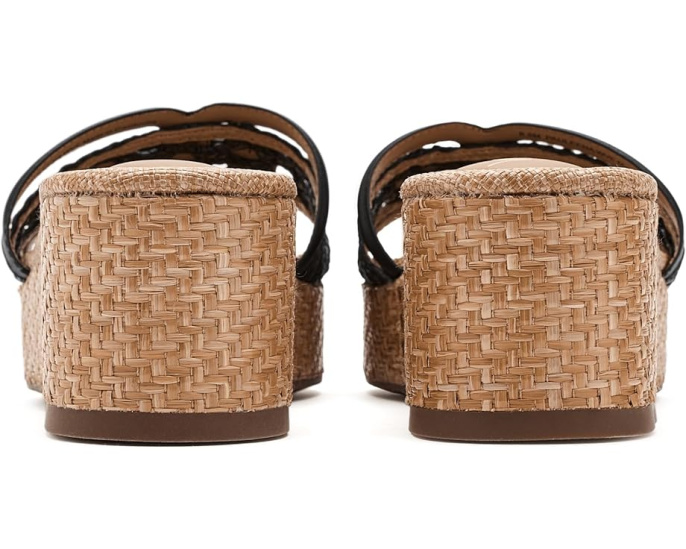 Сандалии Sam Edelman Pauleena Weave на платформе и танкетке с плетеным узором