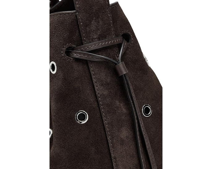 Сумка-шопер The Drawstring Shoulder Bag из кожи Madewell