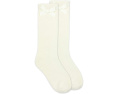 Girls' Pointelle Bow Knee High Socks 1 Pack