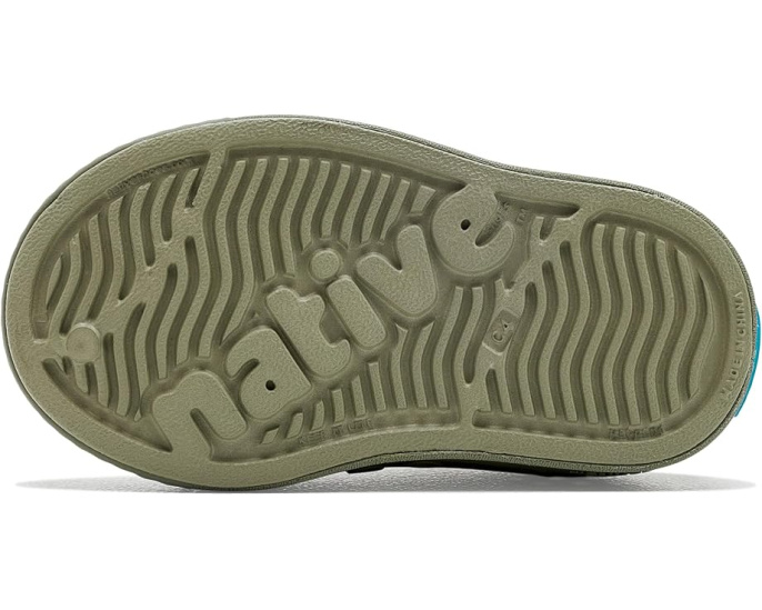 Кроссовки Jefferson Stonewash Native Shoes для малышей с перфорированным верхом