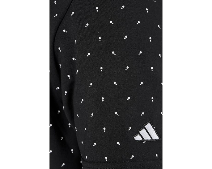 Polo футболка adidas Golf Ultimate365+ с микро-принтом и эластичной тканью