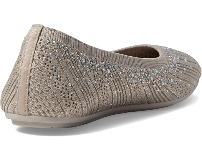 Балетки Skechers Cleo 2.0 Glitzy Daze с жемчугом и стразами