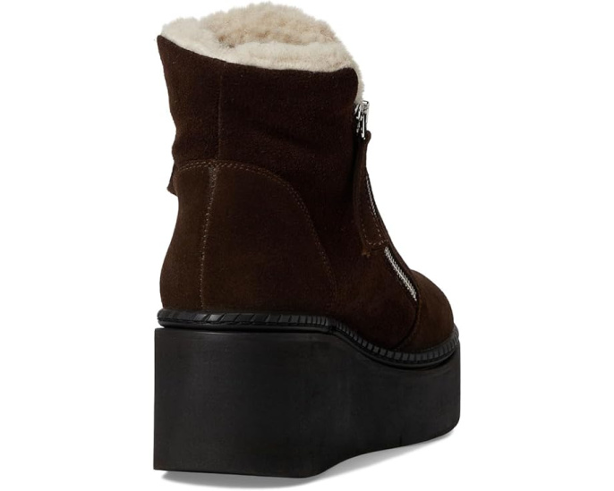 Ботинки Steve Madden Drift мотто стиль на платформе с молнией сбоку