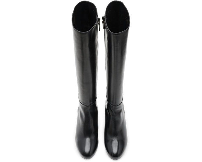 Ботинки Stuart Weitzman Babette Platform на платформе с молнией и квадратным каблуком
