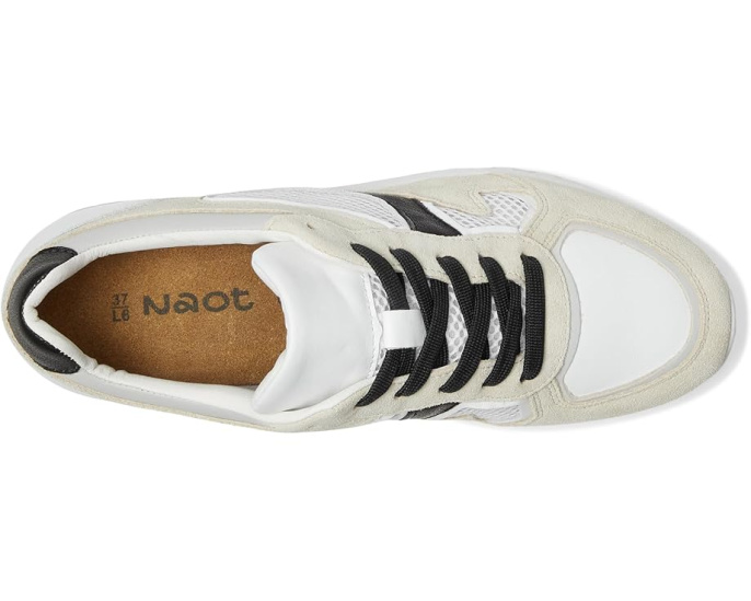 Кроссовки Naot Collins из кожи с контрастными текстурами