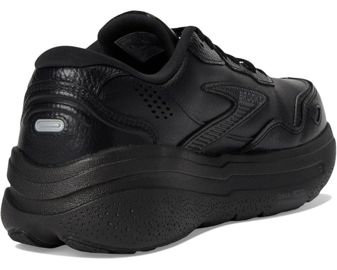 Кроссовки Brooks Ghost Max Leather с технологией DNA Loft v3 и верхом из кожи