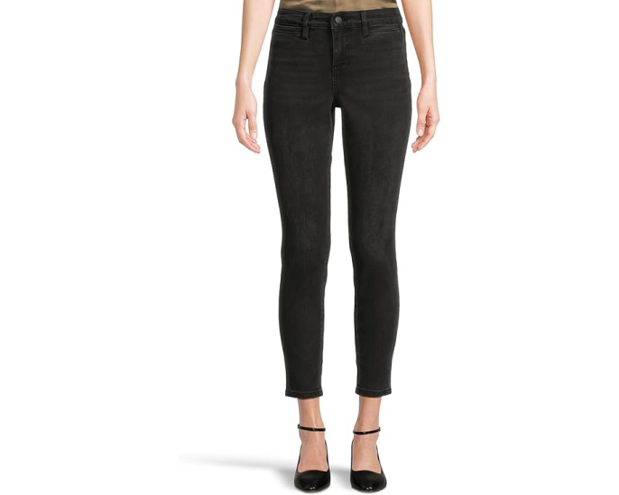 Джинсы Petite Abby Mid-Rise Skinny от Liverpool Los Angeles с боковыми карманами