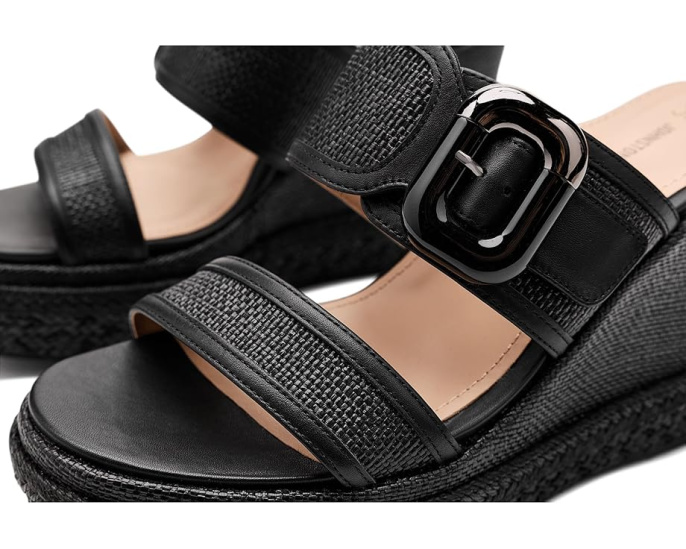 Сандалии Johnston & Murphy Addison Buckle Strap Wedge на платформе