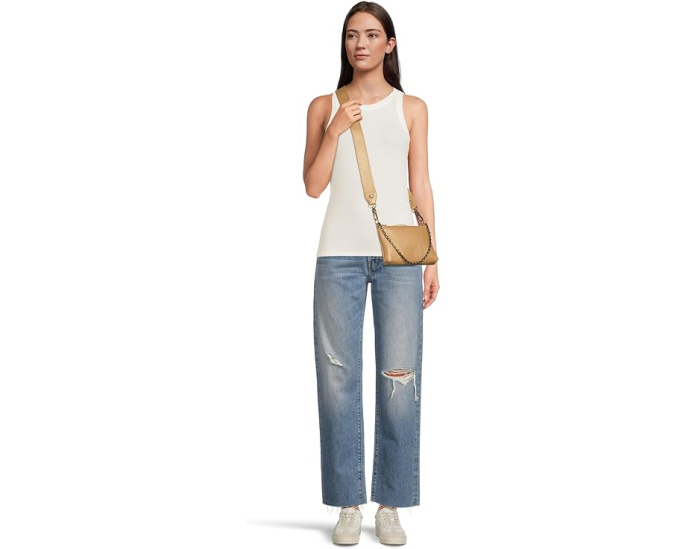 Топ Rina от AllSaints из лиоцелла с эластаном и облегающим кроем