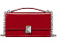 Мини-сумка-кроссбоди Kate Spade New York Deco с цепным ремнем из лаковой кожи