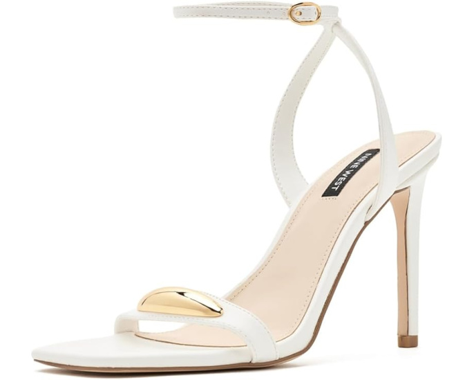 Босоножки Nine West Props на высоком каблуке с квадратным мысом