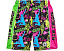 FLOW SOCIETY Flow Swoosh Neon Shorts, дышащая сетка