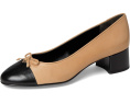 Туфли лодочки Tory Burch 45 мм Cap Toe с бантом и блочным каблуком