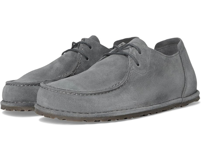 Мокасины Utti Lace Up от Birkenstock из замши с пробковой стелькой