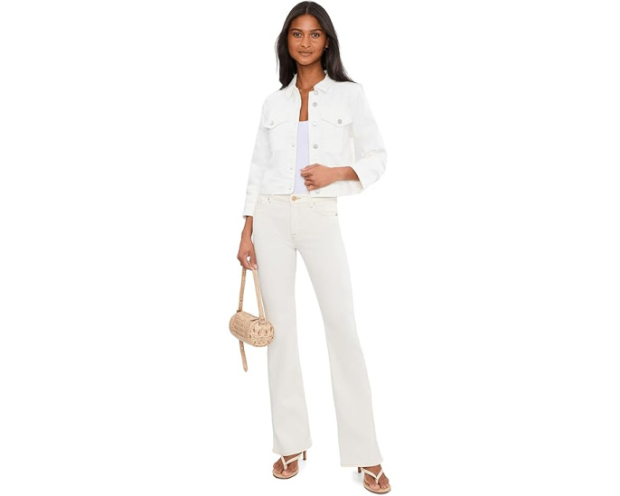Джинсы клеш Leggy Bootcut 7 For All Mankind в цвете Sugar