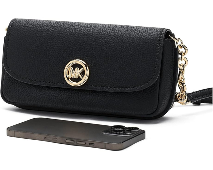 Сумка MICHAEL Michael Kors Nolita Small Flap Chain через плечо из денима