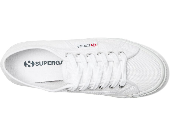 Кроссовки Superga 2790 Cotw на платформе из хлопкового холста