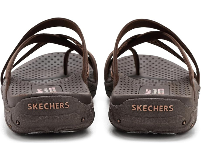 Треккинговые сандалии SKECHERS Reggae Timeless Summer с веганской кожей