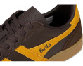 Кожаные кроссовки Gola Viper Leather с темной подошвой