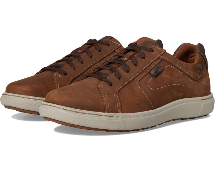 Кроссовки Clarks Mapstone Lace с контурной стелькой для комфорта