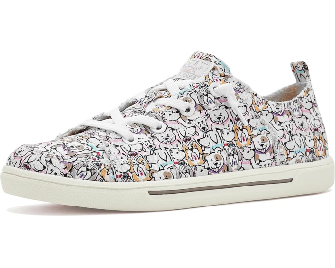 Кеды BOBS from SKECHERS B Cute 2.0 Ruff Around с принтом собак