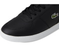 Кроссовки T-base из кожи с вышитым крокодилом Lacoste