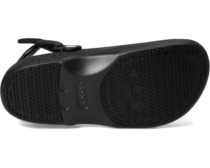 Классические рабочие сабо Crocs с противоскользящей подошвой и регулируемым ремешком