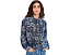 Джинсовая куртка Liverpool Los Angeles Jacquard с жаккардовым узором цвета Lapis Grove