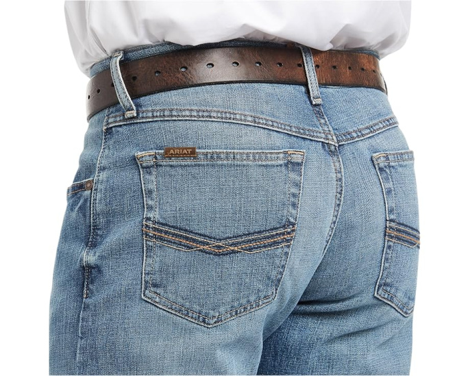 Джинсы Ariat M4 Low Rise Stackable Straight Leg в цвете Sawyer