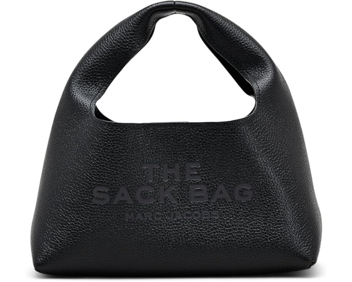 Мини-сумка Marc Jacobs The Leather Mini Sack Bag с двумя отделениями