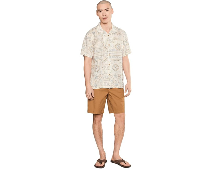 Рубашка Aloha Linen Camp Shirt Pendleton с коротким рукавом