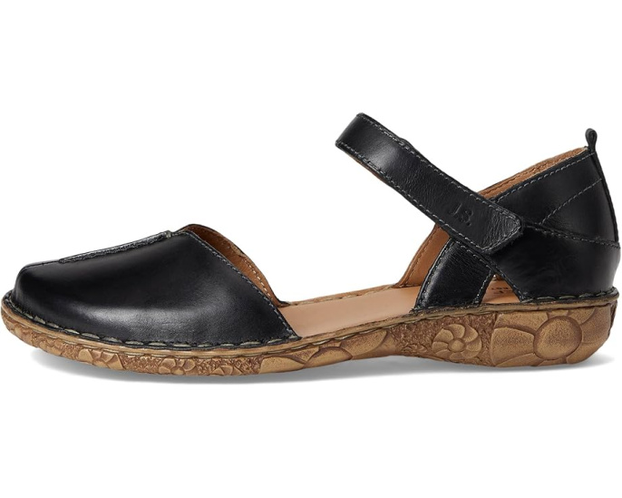 Сандалии Josef Seibel Rosalie 42 на мини-клин с цветочным принтом