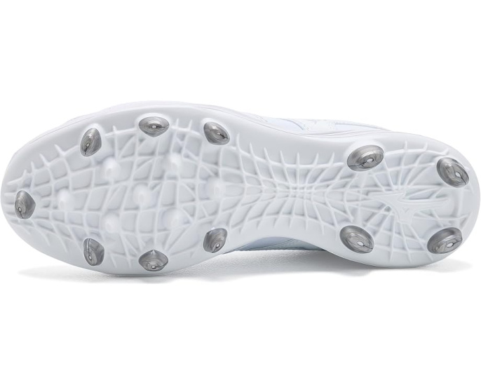 Mizuno бутсы Pro Select Fastpitch TPU белые для софтбола
