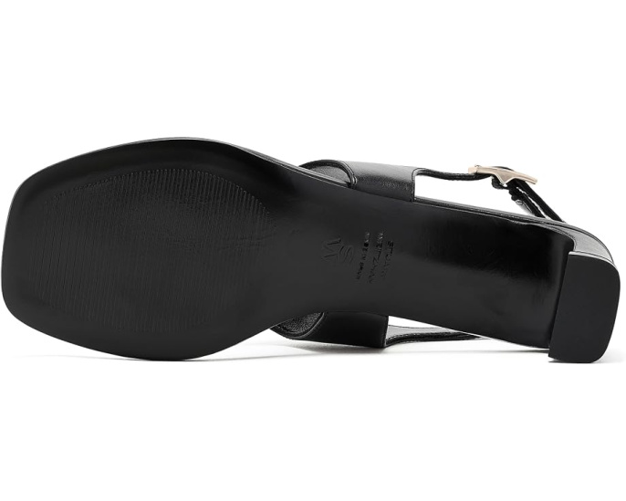 Сандалии Stuart Weitzman Baby Babette Thong на каблуке черные