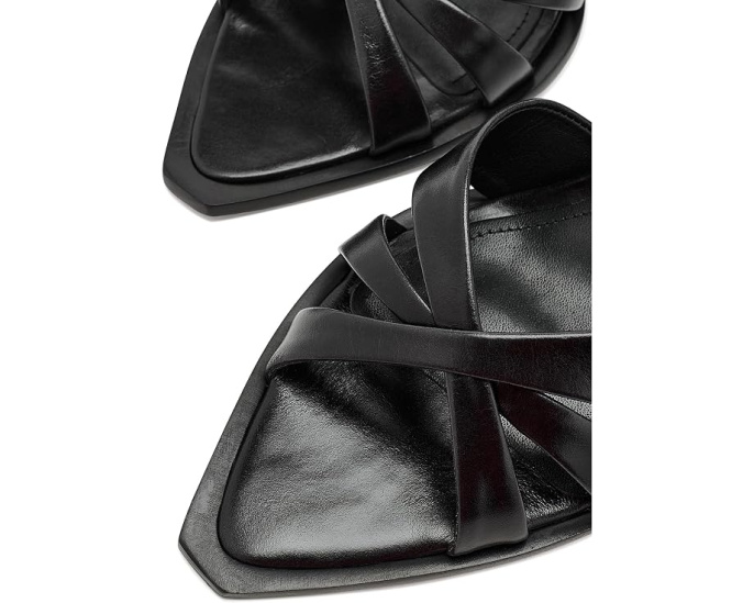 Schutz босоножки Keefa Leaf Mule на шпильке
