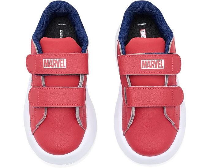 Детские кроссовки Adidas Marvel Grand Court с липучками