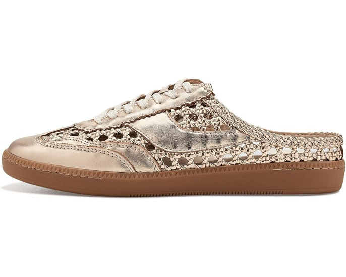 Слипоны Dolce Vita Notice Slide Woven с плетеным верхом из кожи