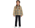 Куртка Burberry Kids Milo Check Quilted Jacket из стеганой ткани