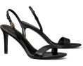 Босоножки Tory Burch на каблуке 85 мм с пряжкой Double T и кожаной стелькой
