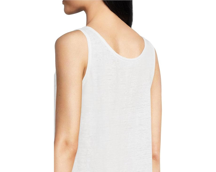 Топ Eileen Fisher Scoop Neck Tank без рукавов