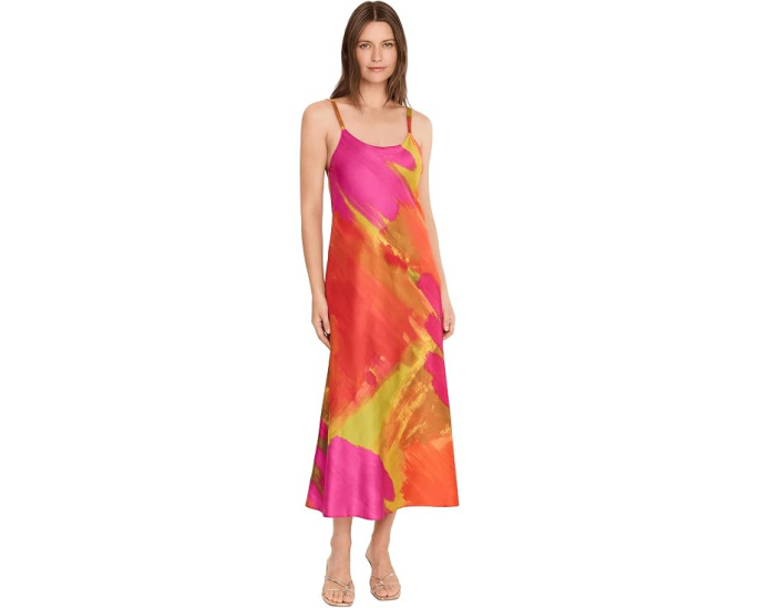 Natori платье Soleil Gown из принтованного шармеза