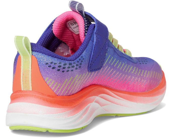 Кроссовки Skechers Go-Run Accelerate Glitter Soul для детей с градиентным блеском