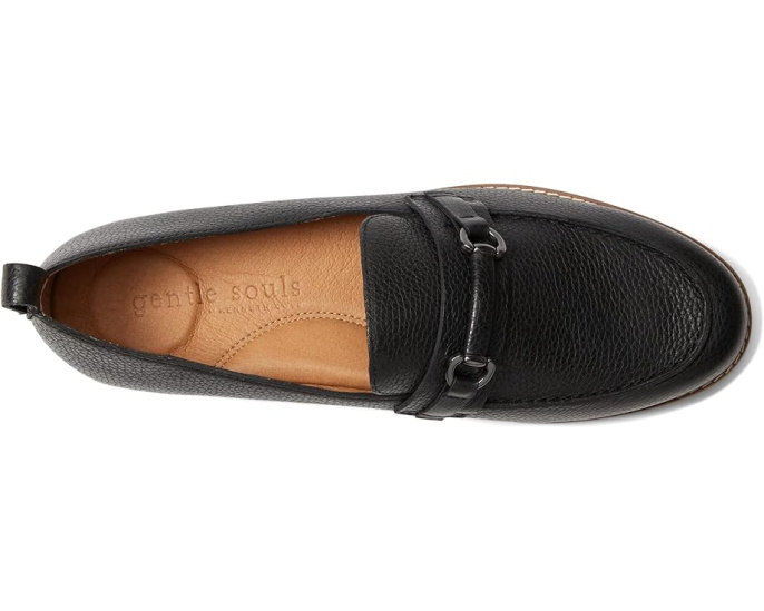 Мокасины Gentle Souls by Kenneth Cole Eugene Lug Bit с кожаным верхом и стелькой