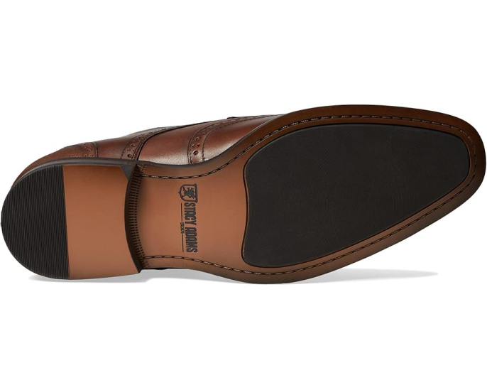 Туфли Stacy Adams Karson Wing Tip с двойной пряжкой и перфорацией