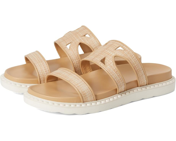 Спортивные сандалии Duo Raffia из кожи с открытым круглым носком