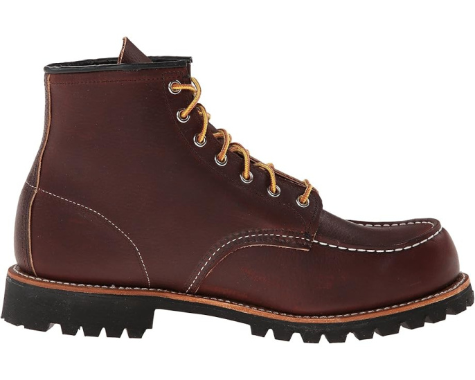Red Wing Heritage ботинки 6 дюймов (15.24 см) Moc Toe Lug с подошвой Vibram
