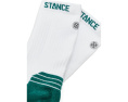 Носки Stance Fairway Ribbed Crew с белыми ребристыми манжетами